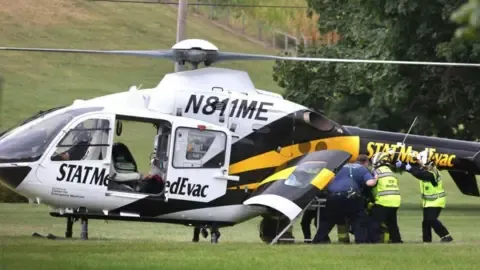 A group of law enforcement personnel shot in Pennsylvania, three of whom in grave health status